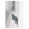 Armadio Rack 19'' a muro 12 unità sezione unica prof. 450mm Grigio