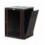 Armadio Rack 19'' a muro 15 unità sezione unica prof. 600mm Nero