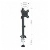 Supporto da Scrivania con Morsetto per Monitor 13-32'' Braccio Corto Inclinabile