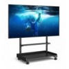 Supporto a Pavimento con Mensola per TV LCD/LED/Plasma 50-86''