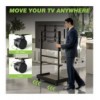 Supporto a Pavimento con Mensola per TV LCD/LED/Plasma 50-86''