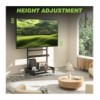 Supporto a Pavimento con Mensola per TV LCD/LED/Plasma 50-86''
