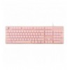 Tastiera Gaming USB 104 Tasti con Retroilluminazione LED Rosa ICSB-TACHIPK