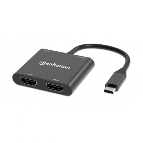 Adattatore USB-C™ PD a Doppio Monitor HDMI per Laptop e Tablet IADAP USBC-HDMI24KMH