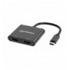 Adattatore USB-C™ PD a Doppio Monitor HDMI per Laptop e Tablet IADAP USBC-HDMI24KMH