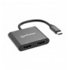 Adattatore USB-C™ PD a Doppio Monitor HDMI per Laptop e Tablet