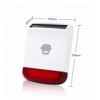 Sirena Wireless con Lampeggiante 110dB per Antifurto con Ricarica Solare IDATA AF-HDL260C