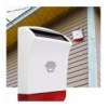 Sirena Wireless con Lampeggiante 110dB per Antifurto con Ricarica Solare IDATA AF-HDL260C