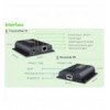 Extender HDMI HDbitT con IR su Cavo Cat.6 fino a 120m IDATA EXTIP-383V4