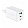 Caricatore Alimentatore GaN 100W 2x USB-C™ 1x USB-A Power Delivery Fast Charger Bianco