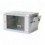 Armadio Rack 19'' a muro 12 unità sezione unica prof. 600mm Grigio