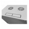Armadio Rack 19'' a muro 12 unità sezione unica prof. 600mm Grigio