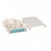 Modulo FTTH 12 porte con Adattatori Ceramici LC/APC OS2 Monomodale