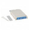 Modulo FTTH 12 porte con Adattatori Ceramici LC/APC OS2 Monomodale