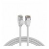Cavo di Rete Patch in Rame Cat.6A U/FTP TPE 4mm Ultraflex Bianco 1m ICOC UF6A-TPE-010WH