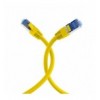 Cavo di Rete Patch in Rame Cat.6A S/FTP TPE Cat.7 Ultraflex Giallo 0,5m