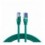 Cavo di Rete Patch in Rame Cat.6A S/FTP TPE Cat.7 Ultraflex Verde 0,15m