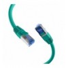 Cavo di Rete Patch in Rame Cat.6A S/FTP TPE Cat.7 Ultraflex Verde 1m