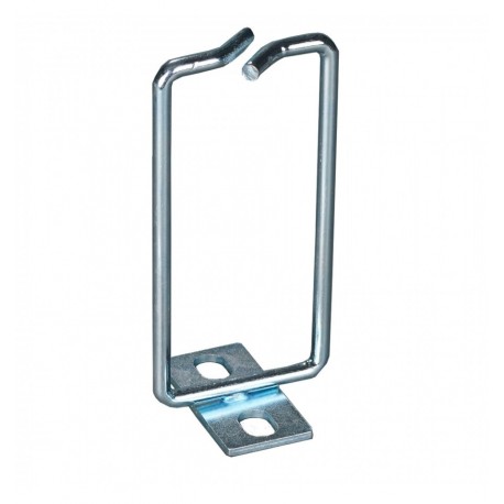 Anello Passacavi Frontale 40x80 mm in Acciaio Zincato per Armadi Rack I-CASE RING-SLIM48C