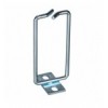 Anello Passacavi Frontale 40x80 mm in Acciaio Zincato per Armadi Rack I-CASE RING-SLIM48C