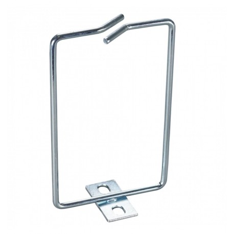 Anello Passacavi Frontale 80x120 mm in Acciaio Zincato per Armadi Rack I-CASE RING-SLIM81C