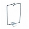 Anello Passacavi Frontale 80x120 mm in Acciaio Zincato per Armadi Rack I-CASE RING-SLIM81C