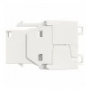 Frutto Keystone Cat.6A UTP Bianco con tappo antipolvere IWP-MD C6A/SHUTW