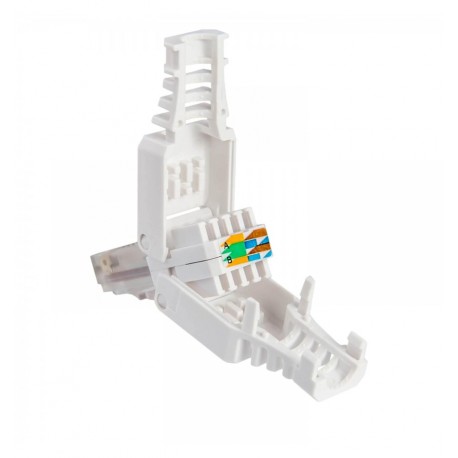 Plug Cat.6A RJ45 UTP Toolless con Copriconnettore IWP-8P8C-TLU6AT
