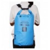 Sacca Impermeabile 20L Dry Bag con Tracolla Regolabile Azzurro