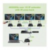 Extender HDMI 4K@60Hz con IR su Cavo Cat.6 fino a 120m