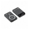 Power Bank Wireless Magnetico 3 in 1 con LED 10.000 mAh 22,5W Nero