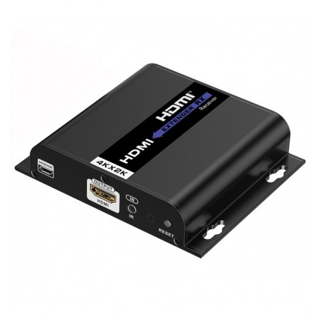 Ricevitore Aggiuntivo per Extender HDMI over IP con PoE IR 4K UHD su Cavo Cat.6 fino a 120m IDATA EXTIP-3834KP7R