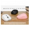 Mini Mouse Ottico Wireless 6D 3200 dpi Bianco, WM-710