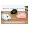 Mini Mouse Ottico Wireless 6D 3200 dpi Rosa, WM-710