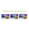 Ricevitore per Matrix Extender HDMI Over IP 4K su Cavo Cat.6 fino a 120m Multiview Ipcolor iMMS IDATA HDMI-MX02RMV