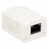 Presa a Muro con 1 Frutto RJ45 Cat.6A FTP Beige
