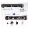 Switch KVM USB DVI Dual Link a 2 porte con audio e hub USB, CS1782A