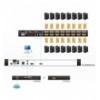 Console USB-PS2 VGA con LCD 19'' e porta USB (Dual Rail), CL5800N