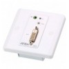 Estensore DVI/Audio Cat5 con piastra a parete 1920x1200 a 40m, VE607