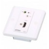 Estensore HDMI/Audio Cat5 con piastra a parete 1080p 40m, VE807