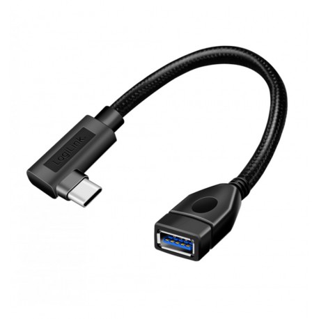 Cavo USB 3.2 Gen2 OTG USB-C™ Maschio Angolato a USB-A Femmina 0
