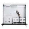 Chassis Industriale Rack 19''/Desktop 3U Ultra Compatto Nero I-CASE MP-P4HX-BLK4