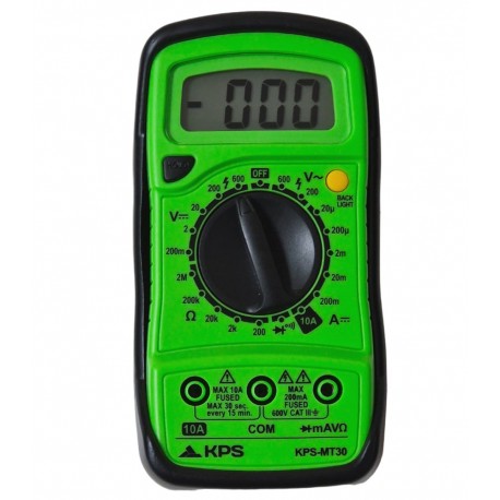 Multimetro Digitale Compatto 2000counts KPS-MT30 I-KPS-MT30