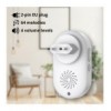 Kit Campanello Wireless fino a 180m con Pulsante IP56 Battery Free I-BELL-RING05