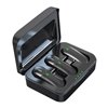 Set 2 Mini Microfoni Lavalier Wireless con Ricevitore USB-C™ e Custodia di Ricarica, TX301