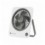 Ventilatore da Scrivania Ultra Sottile Pieghevole e Portatile a 4 Velocità