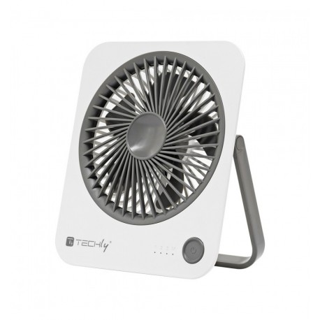 Ventilatore da Scrivania Ultra Sottile Pieghevole e Portatile a 4 Velocità IC-FAN-DSK1WG