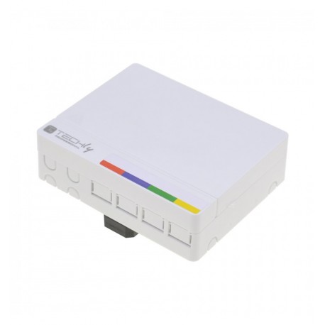Scatola di connessione indoor FTTH per 4 fibre