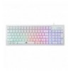 Kit Tastiera 101 Tasti e Mouse USB 7200 dpi Bianco, ORCA