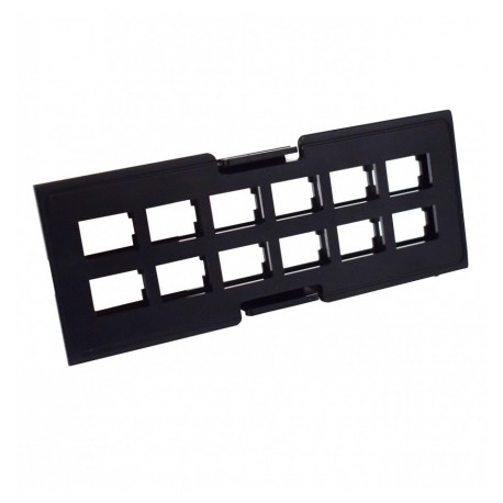 Pannello Frontale Adattatore 12 Posti SC/LC per Pannello Patch I-CASE FO-48ADP-SCLC